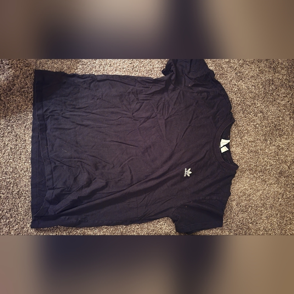 Adidas Black Short Sleeve Tee